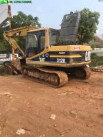 la capacidad del cubo 0.5m3 utilizó poder de los excavadores 312B 80.3kw del CAT 2002 años