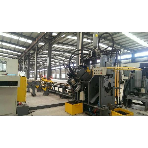 Автомат для резки маркировки высокоскоростного угла CNC пробивая, линия машины угла CNC сверля