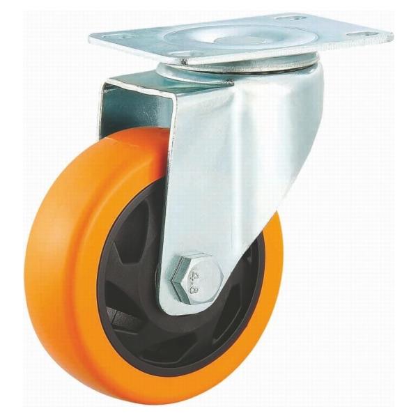 3 inch swivel casters  urethane casters  plastic wheels zinc plated