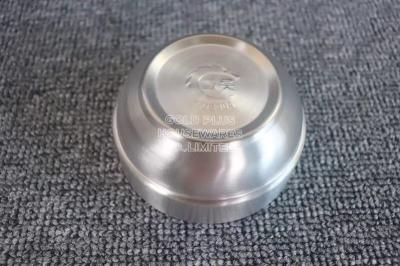 Baby Thickened Stainless Steel Bowl Dinner Serving Sets Silver Color