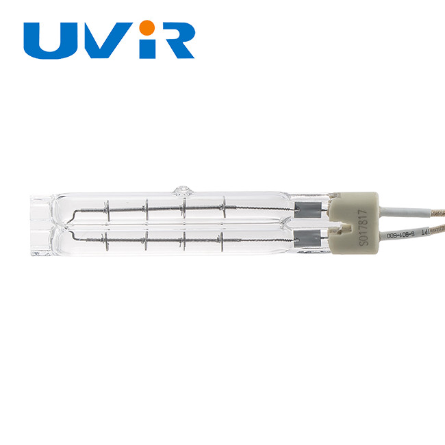 TC01 Кварцевая трубка инфракрасный нагреватель 55V 400W Twin Tube