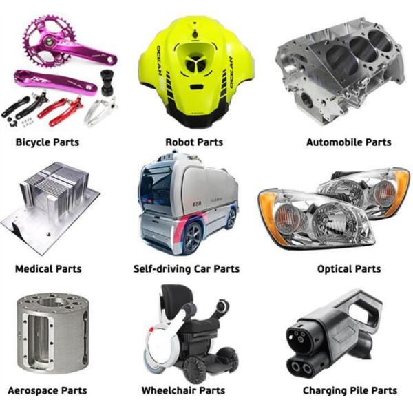 4 Tolerance Grade Custom Die Casting CNC Processing Aluminum Magnesium Alloy Machine Part