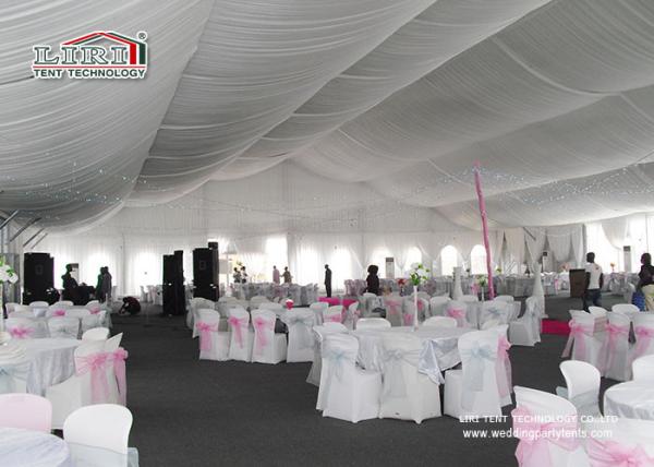Das barracas luxuosas do casamento do partido paredes de vidro para 500 - 600 povos para o evento exterior do casamento