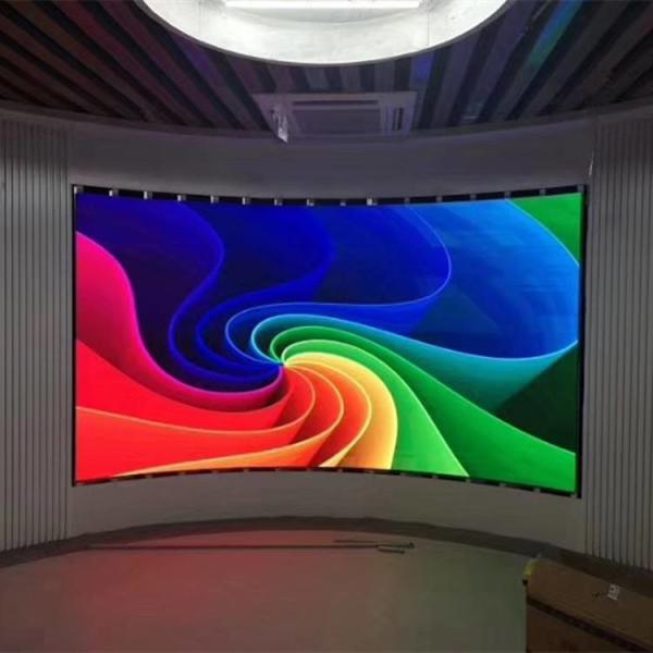 Pared video llena de la prenda impermeable LED de la pantalla de la cartelera del centro comercial P4 HD Digitaces para la publicidad
