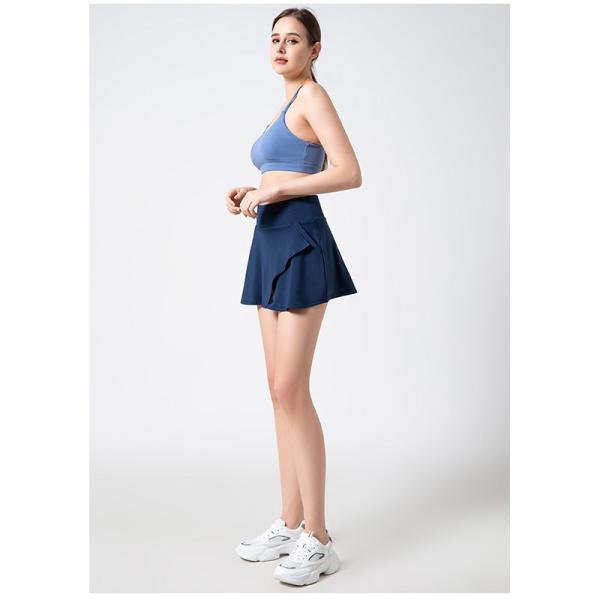 Women's Tennis Skirts with 2-Pockets Pleated High Waisted Golf Athletic Skirts