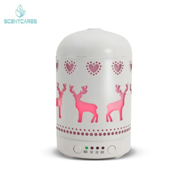 Metal Art Ultrasonic Aroma Humidifier do difusor 100ml do óleo essencial da aromaterapia do escritório domiciliário