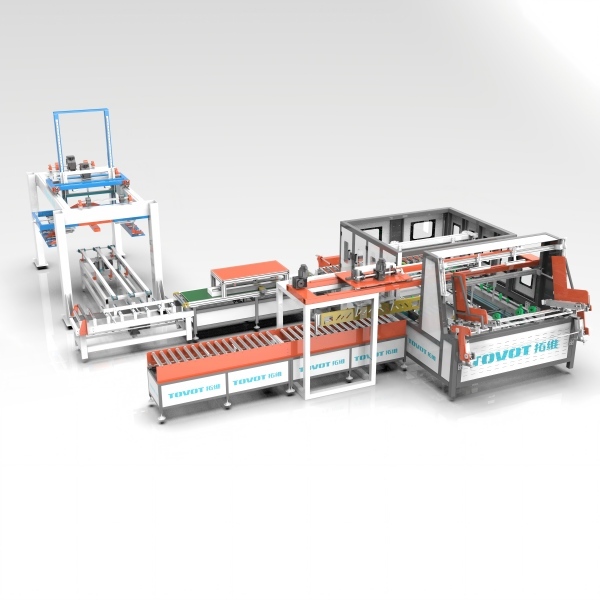 LVT Flooring Packaging Machine 500-1000mm for Automatic Carton Packing