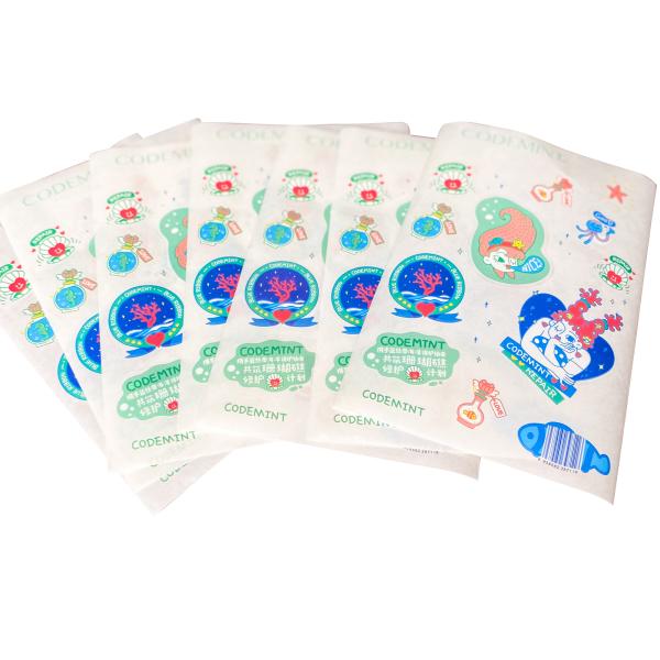 Biodegradable умирают отрезанные ярлыки стикера