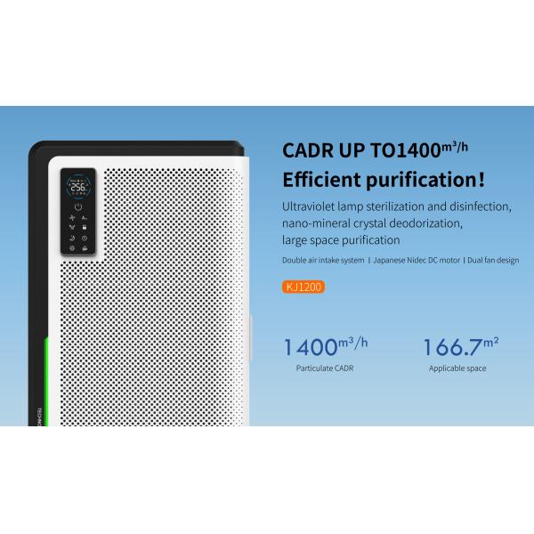 Homefish 2,8L Коммерческий УФ-очиститель воздуха на стенке 1400м3/ч