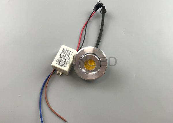 O mini armário inferior brilhante de DC12V 3w conduziu a iluminação da cor branca morna do projetor IP65