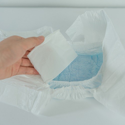 Hydrophilic Cottony Surface Baby Soft Diapers Waterproof Clothlike Backsheet