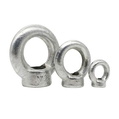 Carbon steel  Ring Shape Lifting Eye Threaded Nut