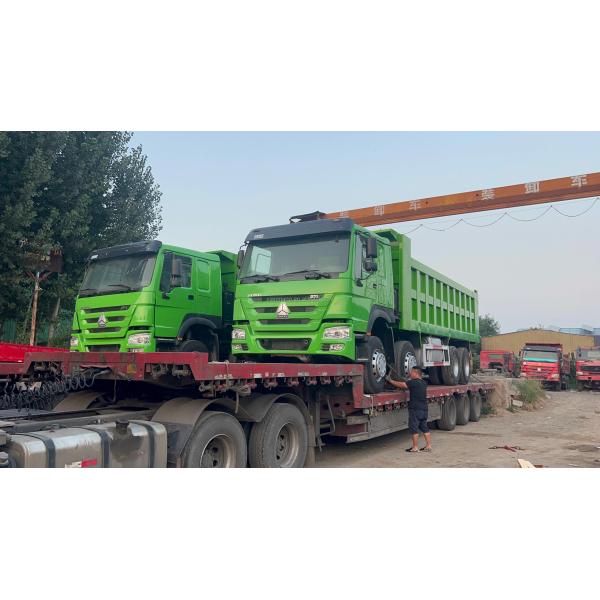 Подержанный Sinotruk Howo Dump Truck 12 Wheeler RHD 40tons Вторая рука 6X4 8X4 Правая кабина