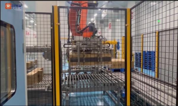 Pneumatique robot boîtier de boisson machine à palettiser programmable personnalisé