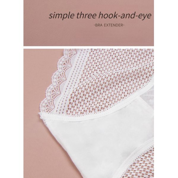 Women Sweet Sexy  Lingerie Set White Color Lace Sexy Lingerie Beautiful Underwear Matching Set Embroidered Lingerie for Women