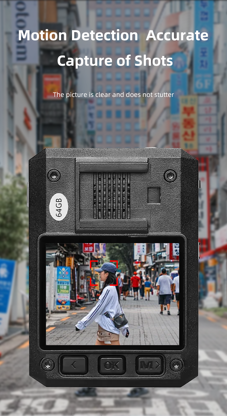 OEM/ODM Mini 4G Body Worn Camera Support Wifi and GPS with IR Night Vision IP65 Waterproof Body Camera for Security Guard