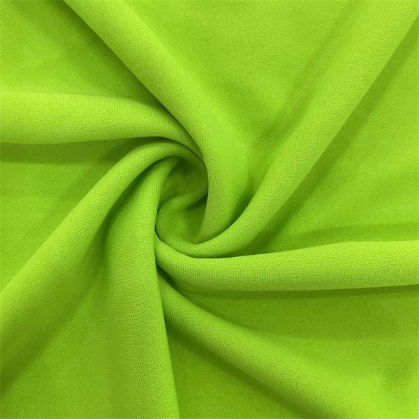 Waterproof Moisture Wicking Polyester Tricot Knitted Elastic Soccer Fabric Style Twill Pattern Yarn Dyed