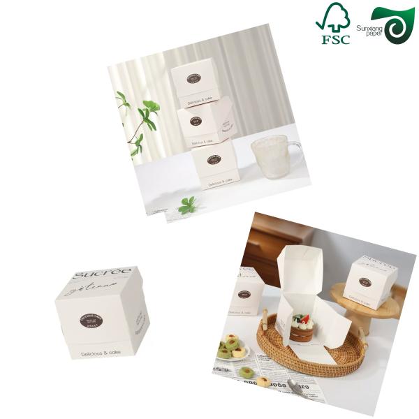 Carton blanc revêtu de PET résistant à la chaleur pour le grillage