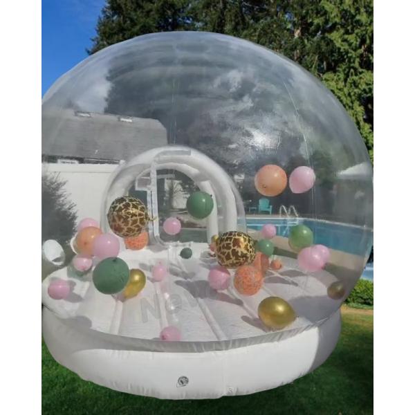 Max Capacity of 100kg Inflatable Waterproof Air Bubble Clear Dome Camping Tent House