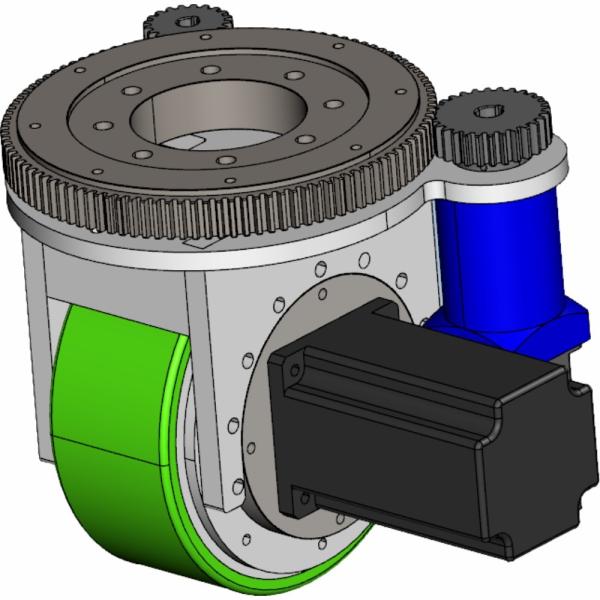 Сверхмощный промышленный привод грузоподъемника AGV катит 3000W с управляя мотором