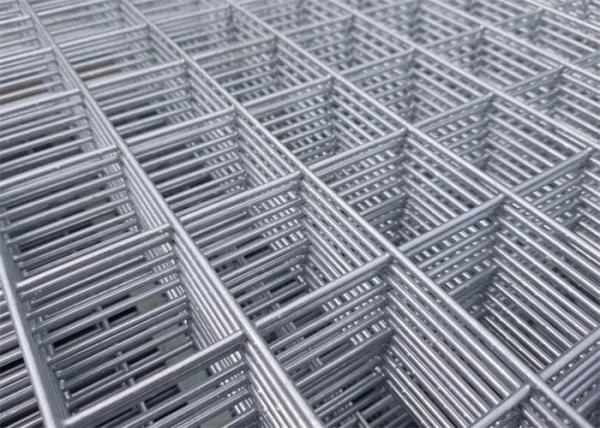 5mm 2 X 2in Hole Galvanised Welded Wire Mesh Panel 8ft X 4ft Steel Mesh Fence Panels