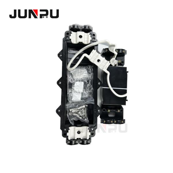 FTTH 2 In 2 Out Dome Fiber Optic Splice Horizontal Closure Joint Box