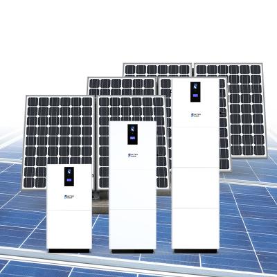 Batteryqueen todo em um inversor 20kwh 15kw das baterias de lítio Lifepo4 48V ESS 5KW