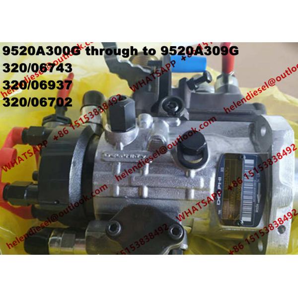 Genuine Fuel Pump 9520A300G, 9520A304G, 9520A305G, 9520A306G For JCB 320/06743 , 320/06937 ,320/06702 original and new
