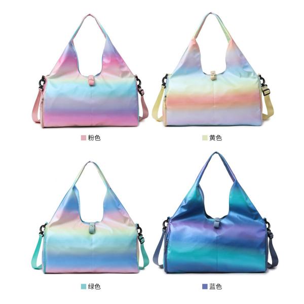 Personalized Initial Dance Bag For Girls, Small Lace Gym Sport Yoga Dance Bags Gift For Teen Girls, Cute Letter Kids Ballet Bag Zipper Toddler Travel Duffle Tote With Adjustable Straps