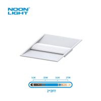 24 wattagens de Troffer da cesta do centro do diodo emissor de luz da carcaça de aço 2x2FT do calibre e CCT selecionáveis