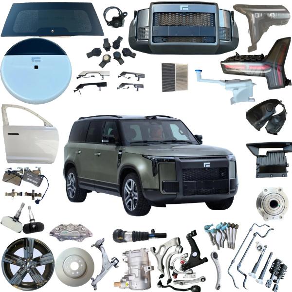 Shock Absorber Bumper Hood Pedal Tail Light Car Spear Parts for Polar Stone Rox
