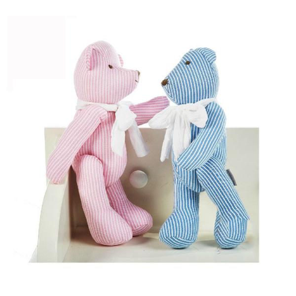 Very cheap 29cm soft joint plush bear