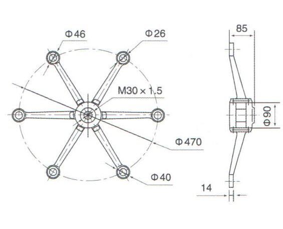 Stainless Steel Spider RS4706K