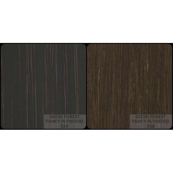 Доска переклейки ODM причудливая подгоняла панель переклейки облицовки черного дерева