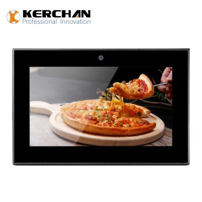Wall Mount Battery Operated LCD Screen , Custom Advertising Display Screen