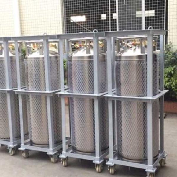 175 Liter Dewar Gas Cylinder Liquid Oxygen Nitrogen 1.4Mpa Argon Bottle