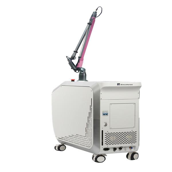 TGA Q Switch Picosecond Tattoo Removal Machine With 10.4 Color Touch LCD Screen