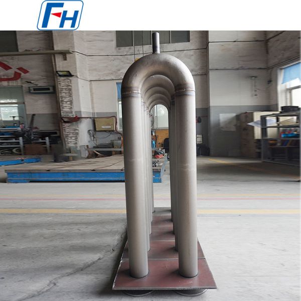 Thick Walled Heat Resistant Alloy Sleeve Radiant Tubes 1.4865 U Shaped Forging Furnace
