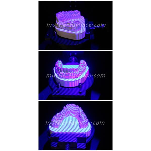 Horno de laboratorio dental del escáner azul de la luz 3D, equipo de laboratorio dental para los dientes