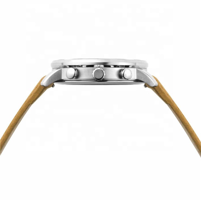 ремень кожи нержавеющей стали OEM 3BAR людей дозоров кожаного ремня 20mm