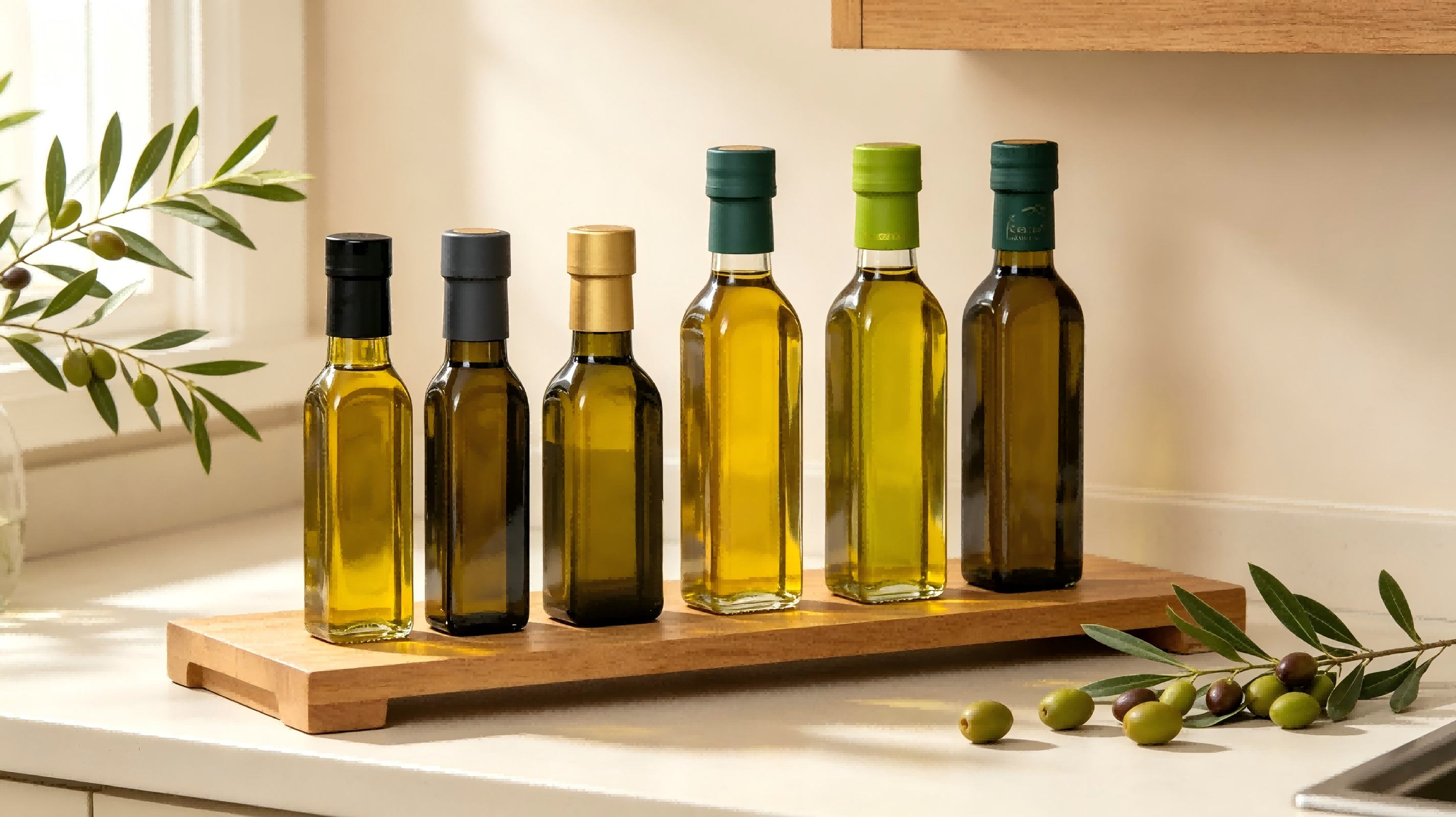 31.5mm PVC Heat Shrink Capsule Tamper Evident FDA Approved Olive Oil Bottles