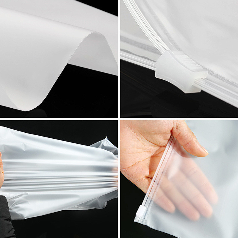 12 проводов Прозрачные / Мэтные Zipper Bags Custom Zipper Lock Bags