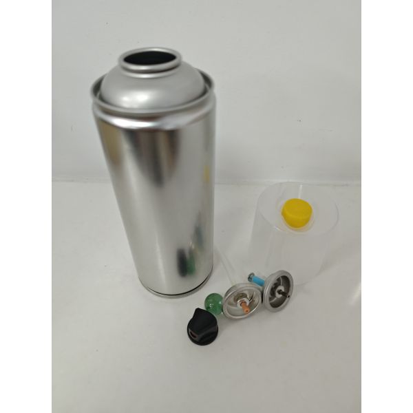 Aerosol Tin Spray Can Round Metal Car Paint Spray Cans for Footwear Deodorant Refilled