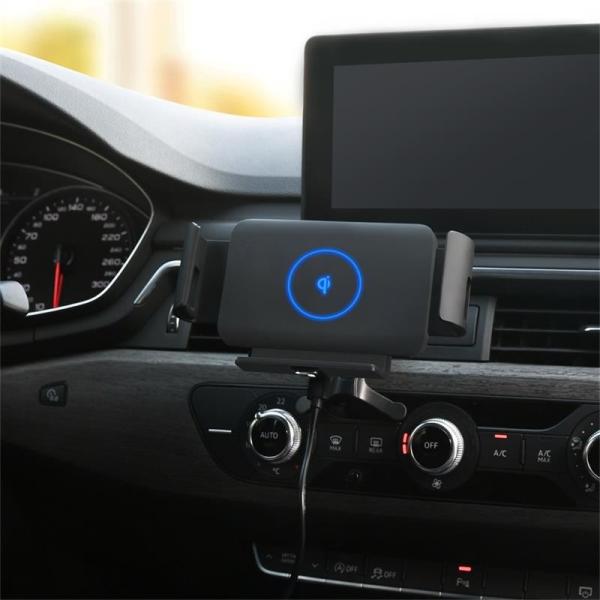 9V 1.67A Qi Wireless Car Charger Wireless Sensor Car Phone Holder For Samsung Galaxy Fold 3