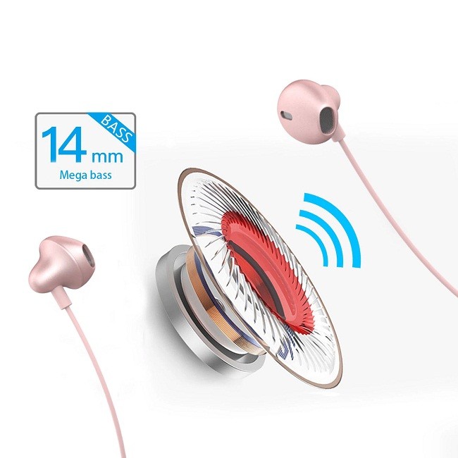 Шлемофон спорт Playtime Neckband 10hours наушников Bluetooth 5,0 беспроводной