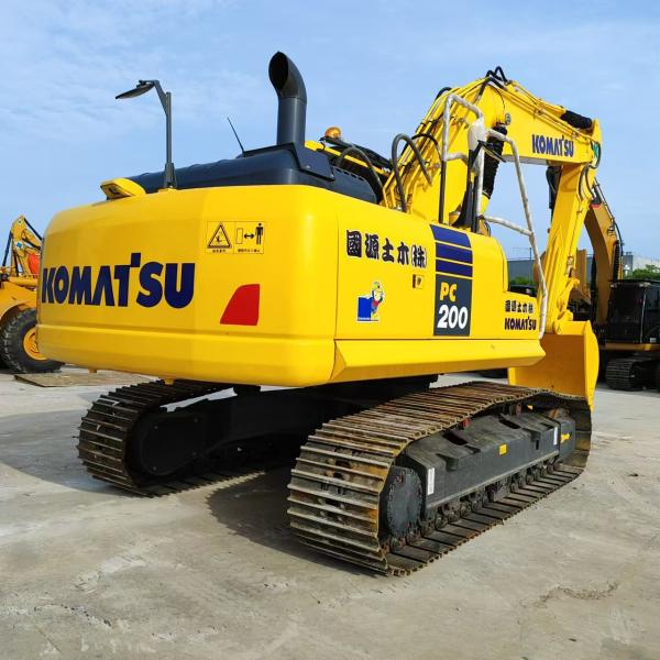 20 Ton Original Japan Used Komatsu PC200-8 hydraulic Crawler Excavator
