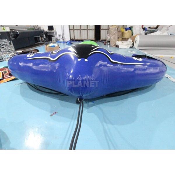 3.6x2.4m PVC Water Play Equipment Toys Inflatable Flying Manta Ray / Towable Water Sport Kite Tube