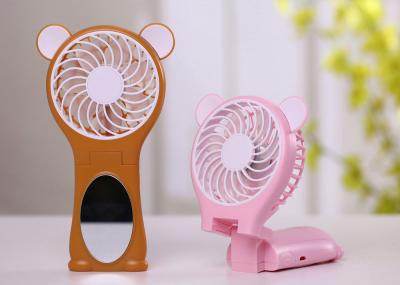 Souvenir Small Hand Held Fans Battery Operated , Rechargeable Battery Powered Fan