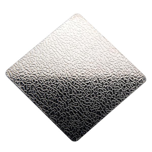 high quality embossed 201 304 316 SS  linen pattern Stainless Steel Sheet and plate