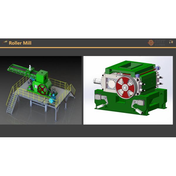 100-1200 tons/day clay production line for clay brick making from BBT